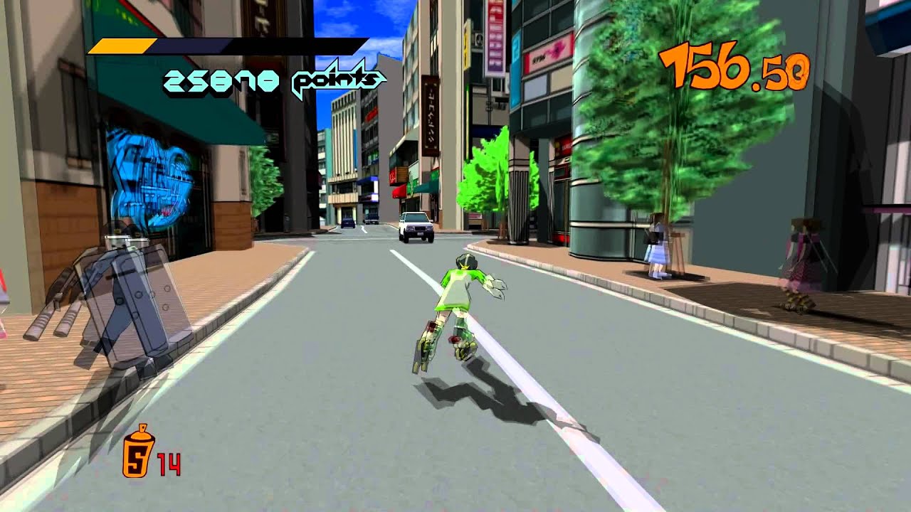 Jet Set Radio HD [PC] Gameplay