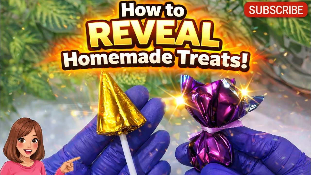 How to Reveal Homemade Treats | Sweet Surprise 🍭🍬🍡 