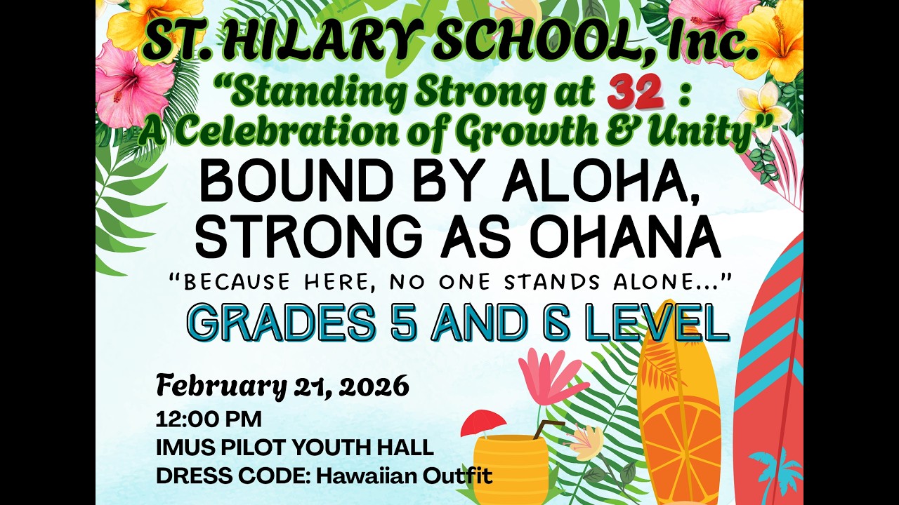 BOUND BY ALOHA, STRONG AS OHANA GRADES 5 AND 6 HE MELE NO LILO
