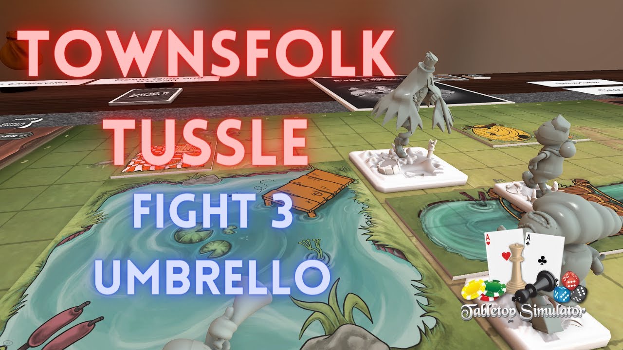 Townsfolk Tussle TTS Demo - Fight 3 - When it Rains, it Pours