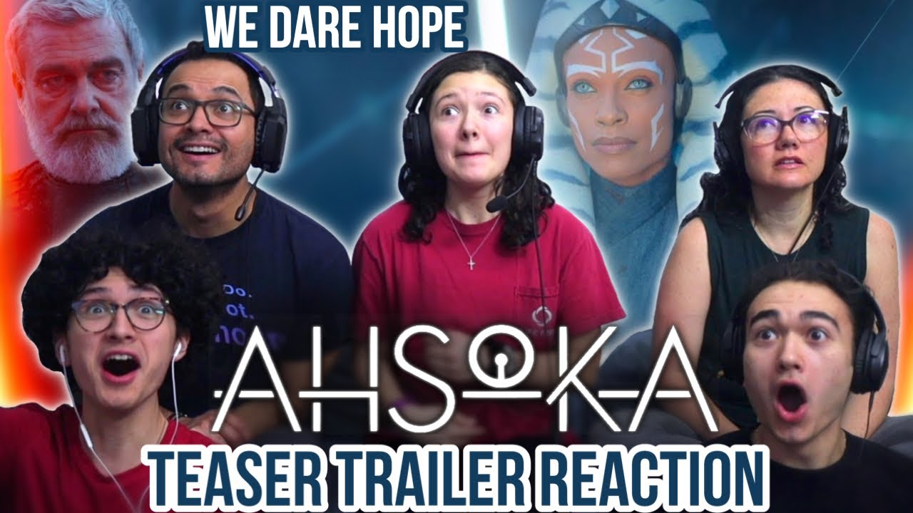 AHSOKA TEASER TRAILER REACTION! | Disney+ | MaJeliv Reactions | We Dare Hope!