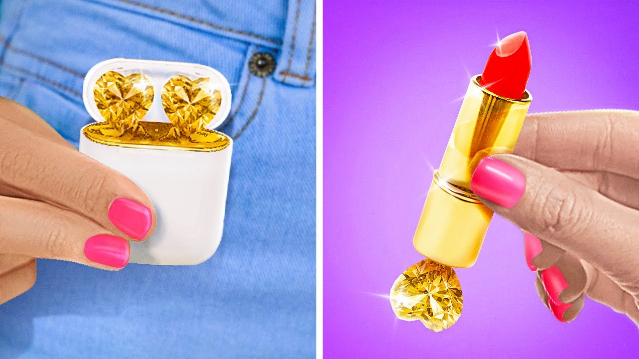 GEKKE SCHOONHEIDSHACKS VOOR MEIDEN || Grappige haar- en gezichtsproblemen! Beauty-ideeën van 123 GO!