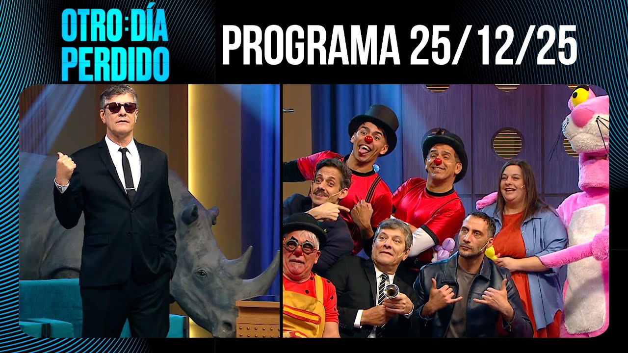 OTRO D&Iacute;A PERDIDO - Programa 25/12/25 - MEGA PRODUCCIONES E INVITADOS TOP, RAZONES DEL &Eacute;XITO DE ODP