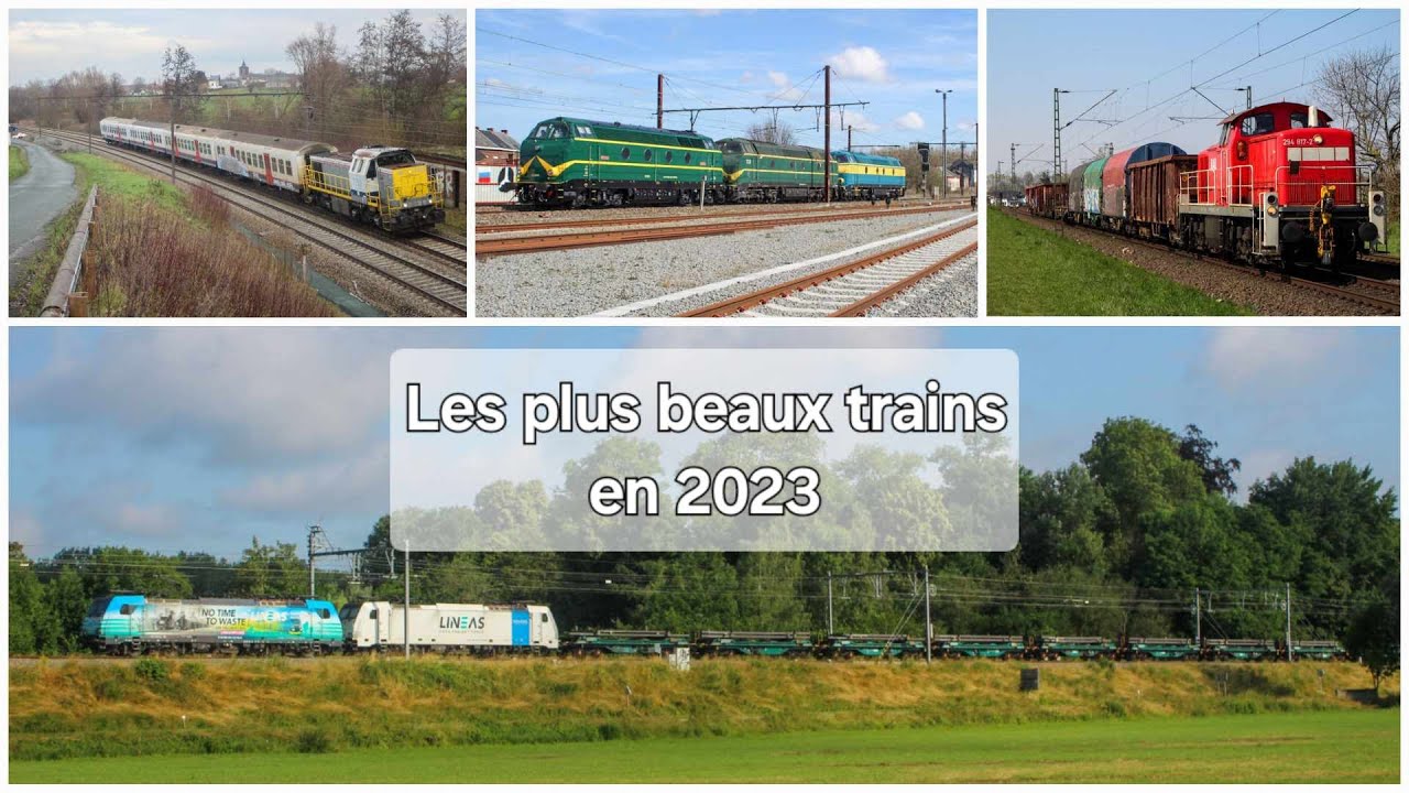 Les plus baux trains de 2023 !