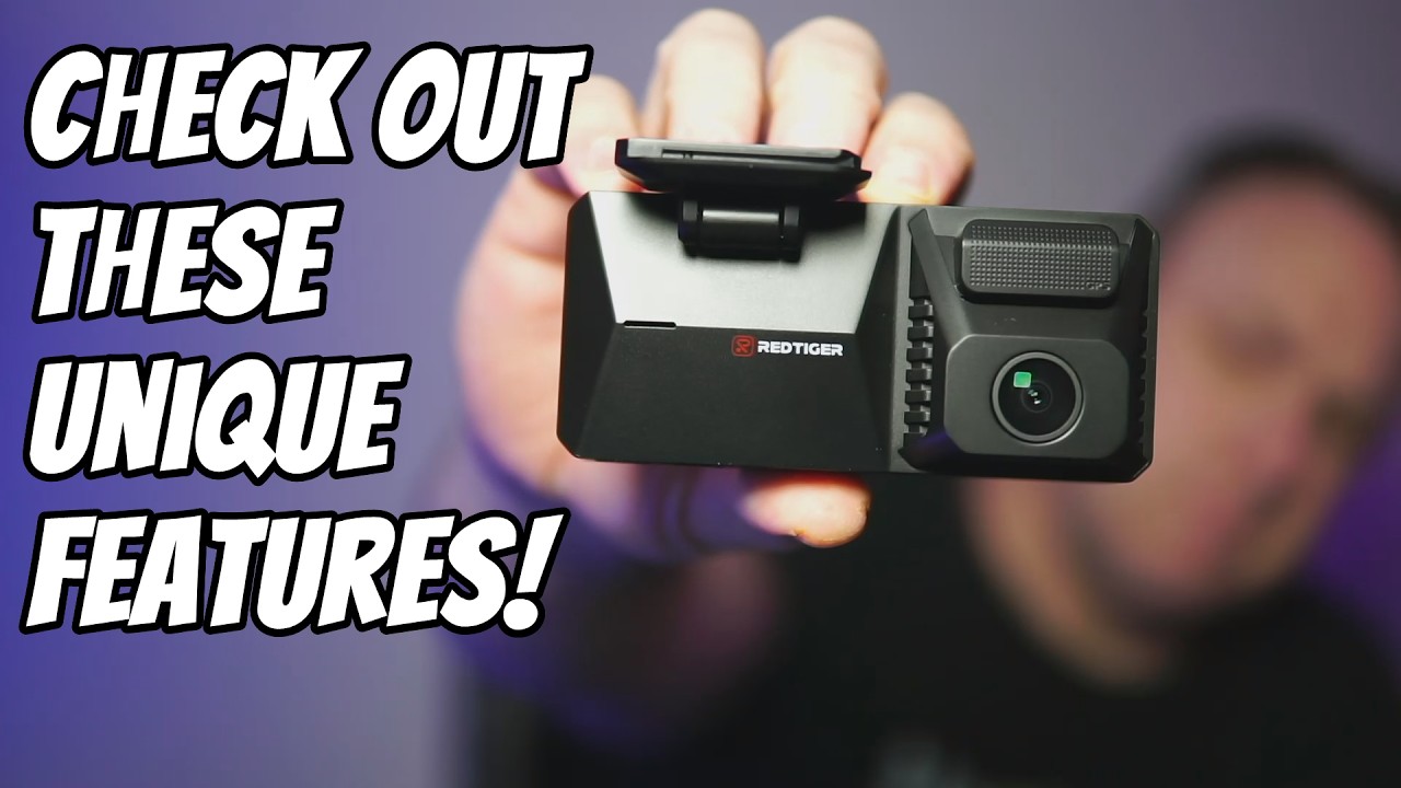 REDTIGER F77 Cam | World's First 4K+4K Front and Rear Dash camera