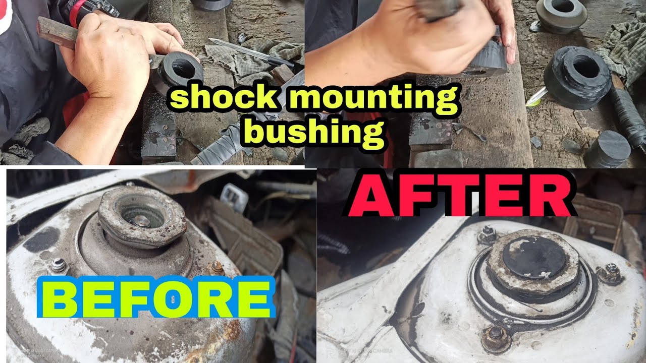 FABRICATE SHOCK MOUNTING BUSHING suzuki multicub ARTWORKS