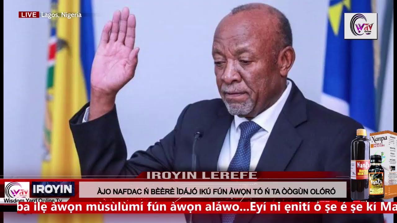 IROYIN LEREFE//:A FÉ KÍ WÓN BÁ WA DÁ ILÉ EJÓ TÍ YÓÒ MÁA GBÓ ÈSÙN ÌDÌBÒ NÌKAN SÍLÈ - INEC