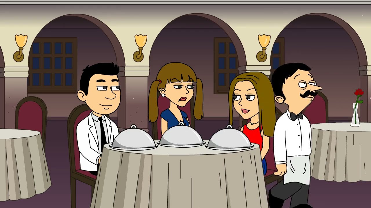 Stephanie Misbehaves At the Restaurant/Grounded(My First Stephanie Gets Grounded Video)