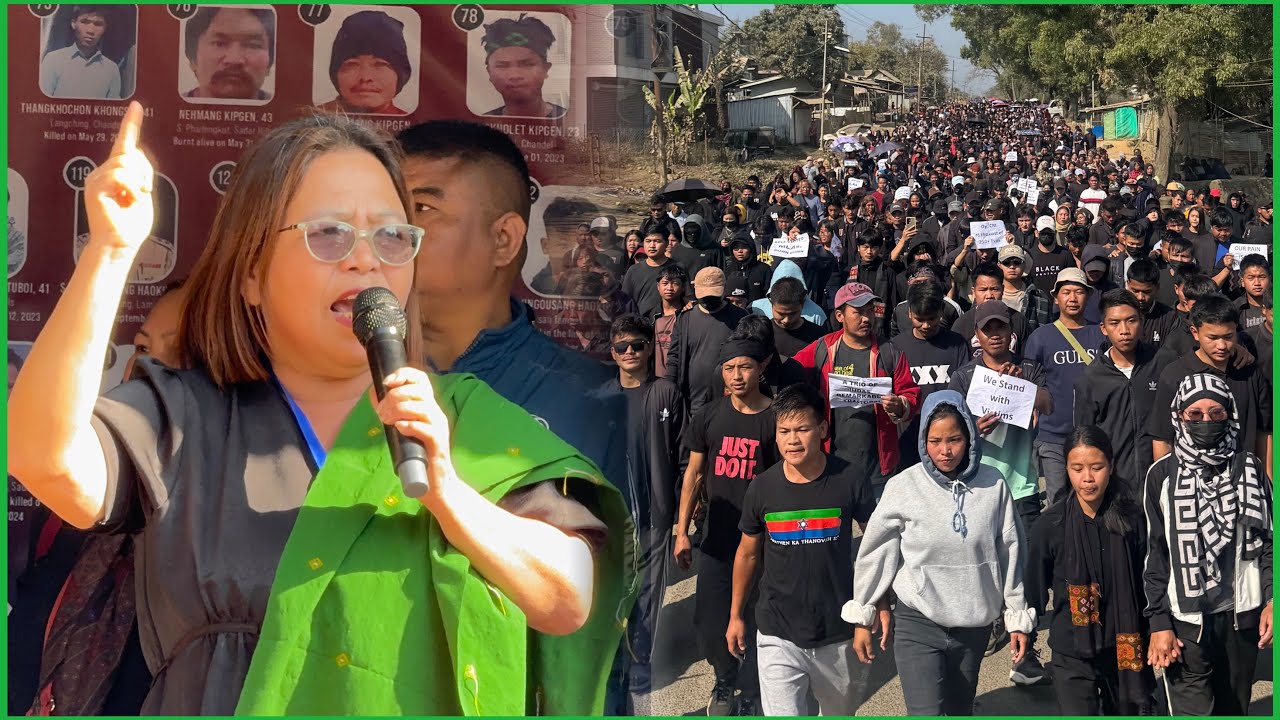 Nu.Ngaineikim Houlimna🔥 | Anasa mong2 e🫡 | Rally against Popular Government |