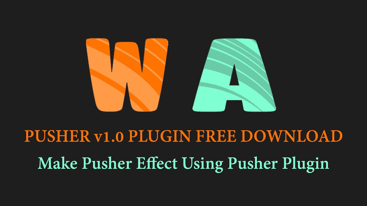 PUSHER v1 0 Plugin