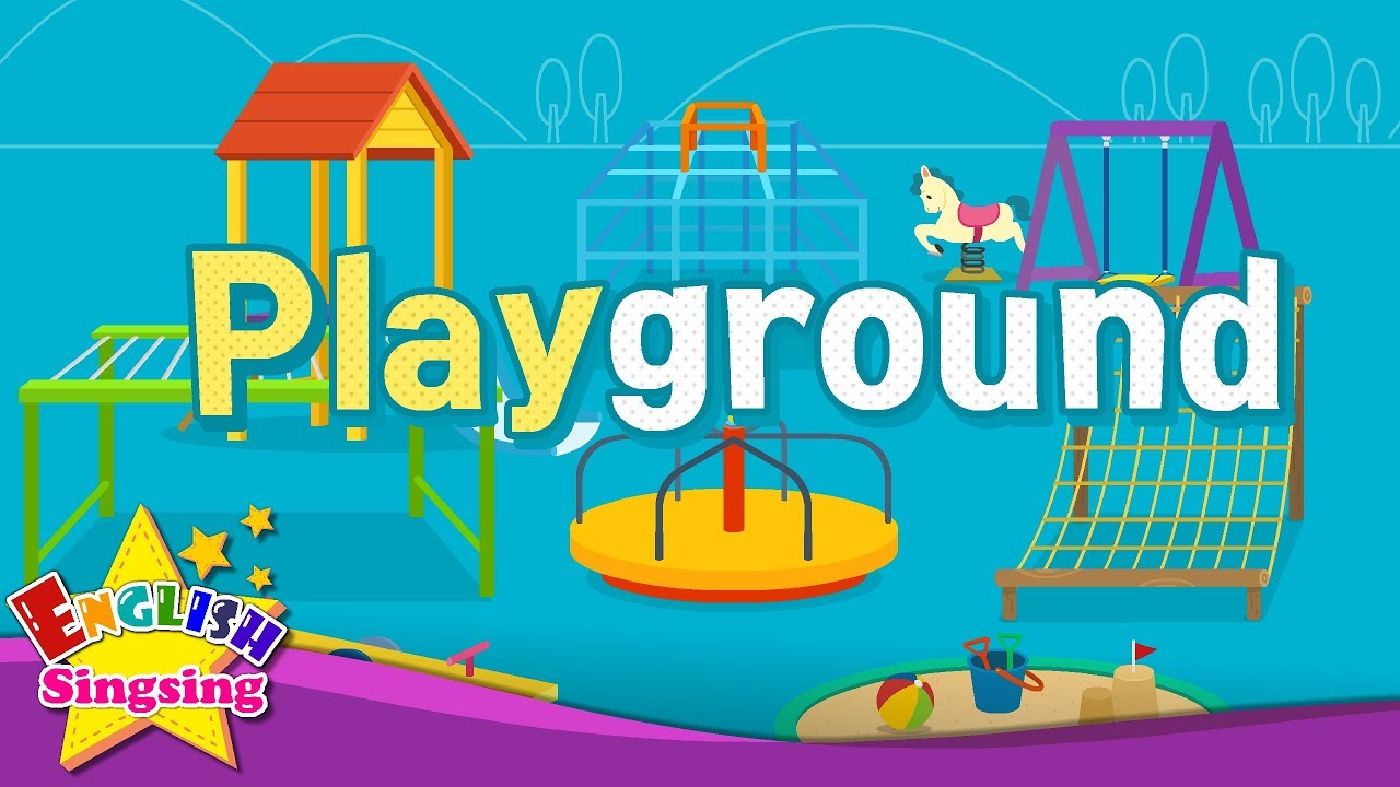 Playground - Kids vocabulary - Learn English for kids - English educational video