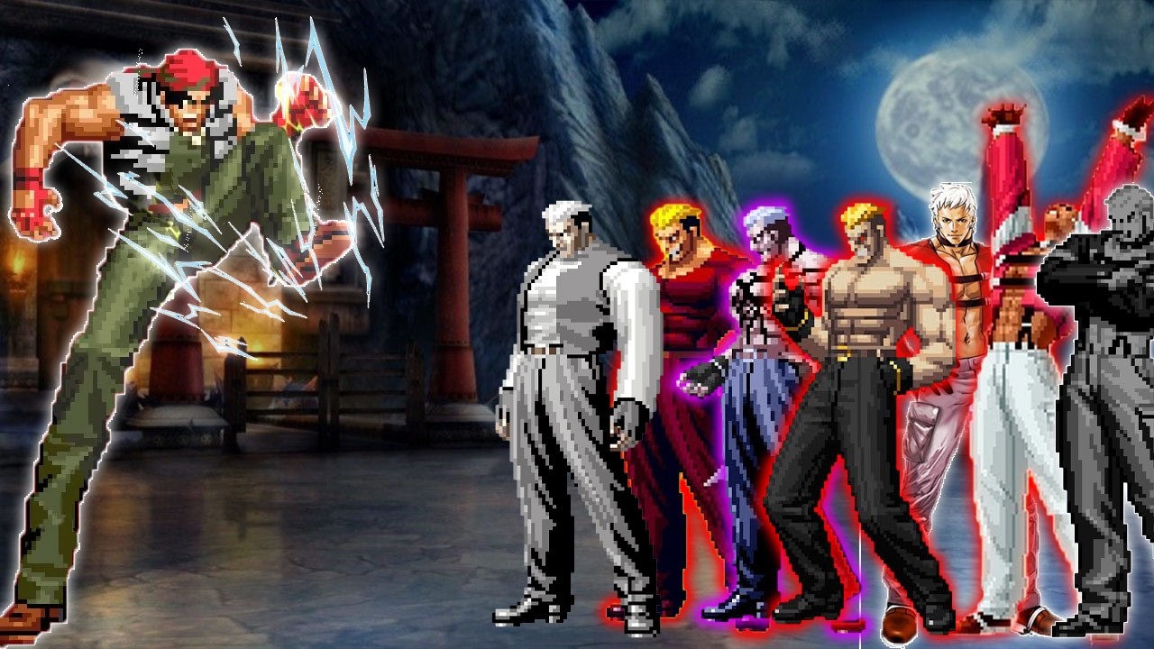 [Mugen KOF] Jones Ralf 15  Vs Yashiro Nanakase,  Team
