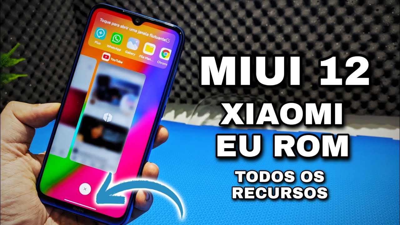 REDMI NOTE 8 - MIUI 12 COM TODOS OS RECURSOS - XIAOMI EU ROM - BOOM 🔥🔥🔥