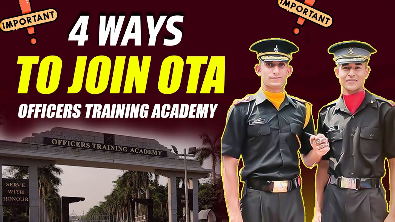 4 Ways to Join OTA Chennai 🪖 | How to Become an Indian Army Officer through OTA