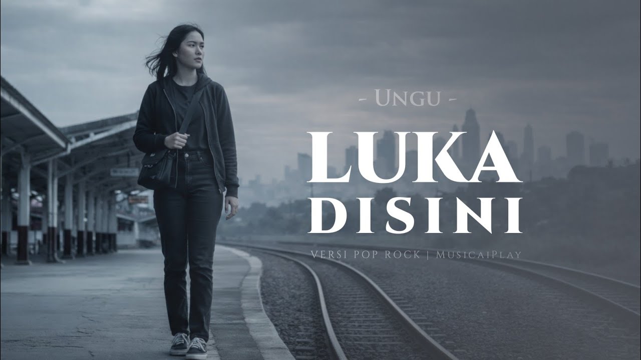 Luka Di Sini – Ungu | Pop Slow Rock Version by MusicaiPlay (Lirik Video)