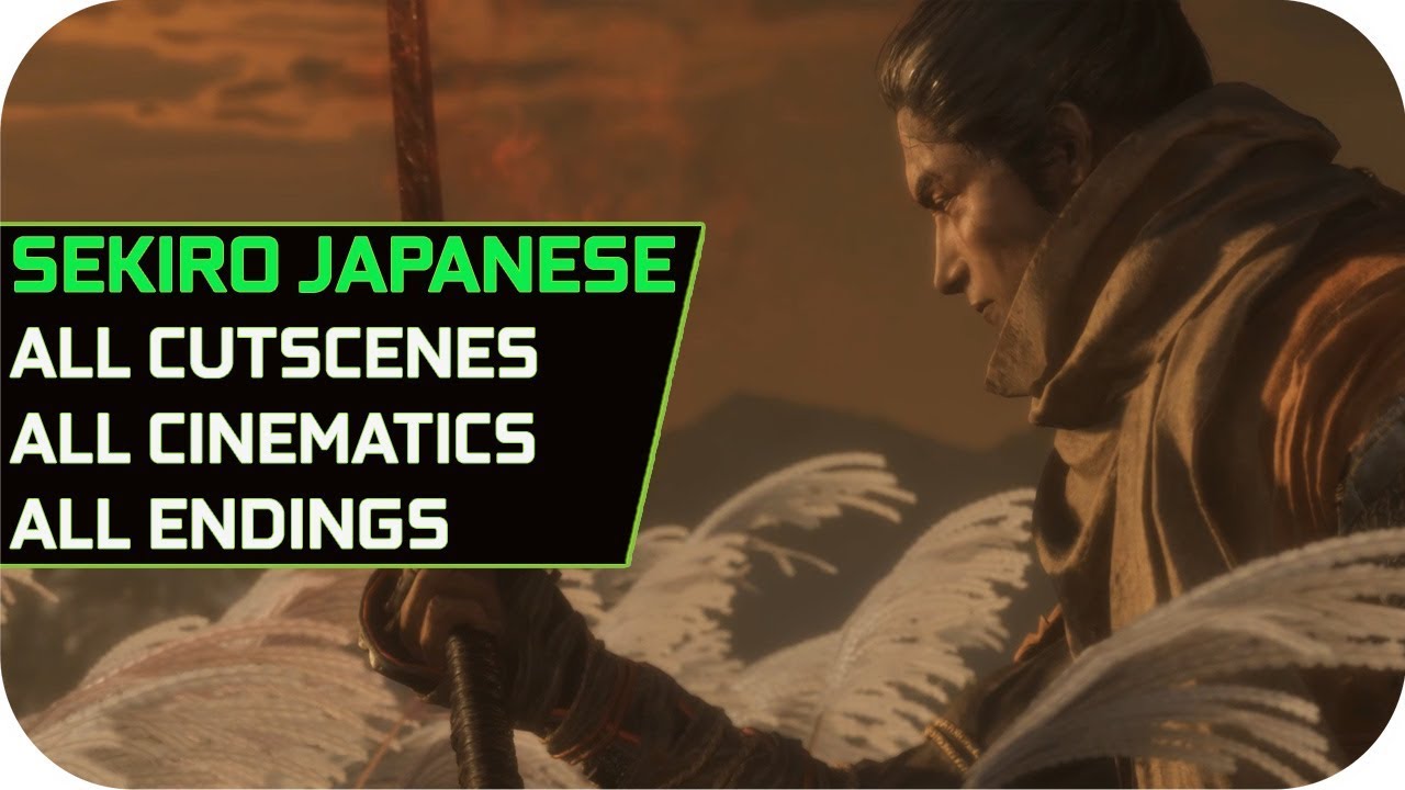 Sekiro Shadows Die Twice Japanese Cutscenes & Cinematics Movie