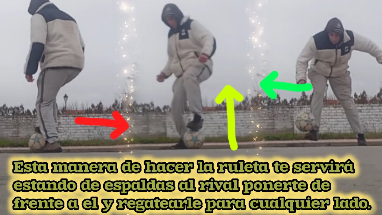 REGATE RULETA CON CAMBIO DE DIRECCION paso a paso | RFUTC