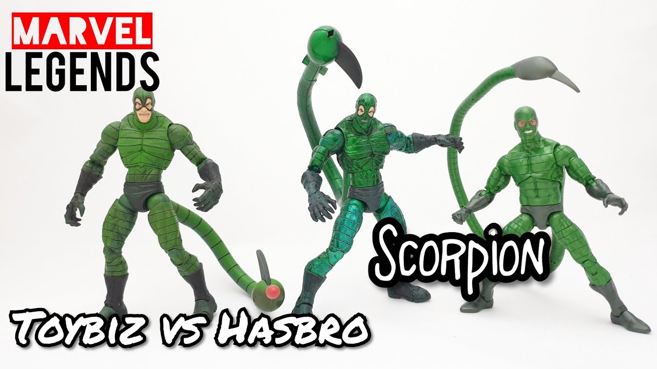 Marvel Legends - Toybiz vs Hasbro Scorpion