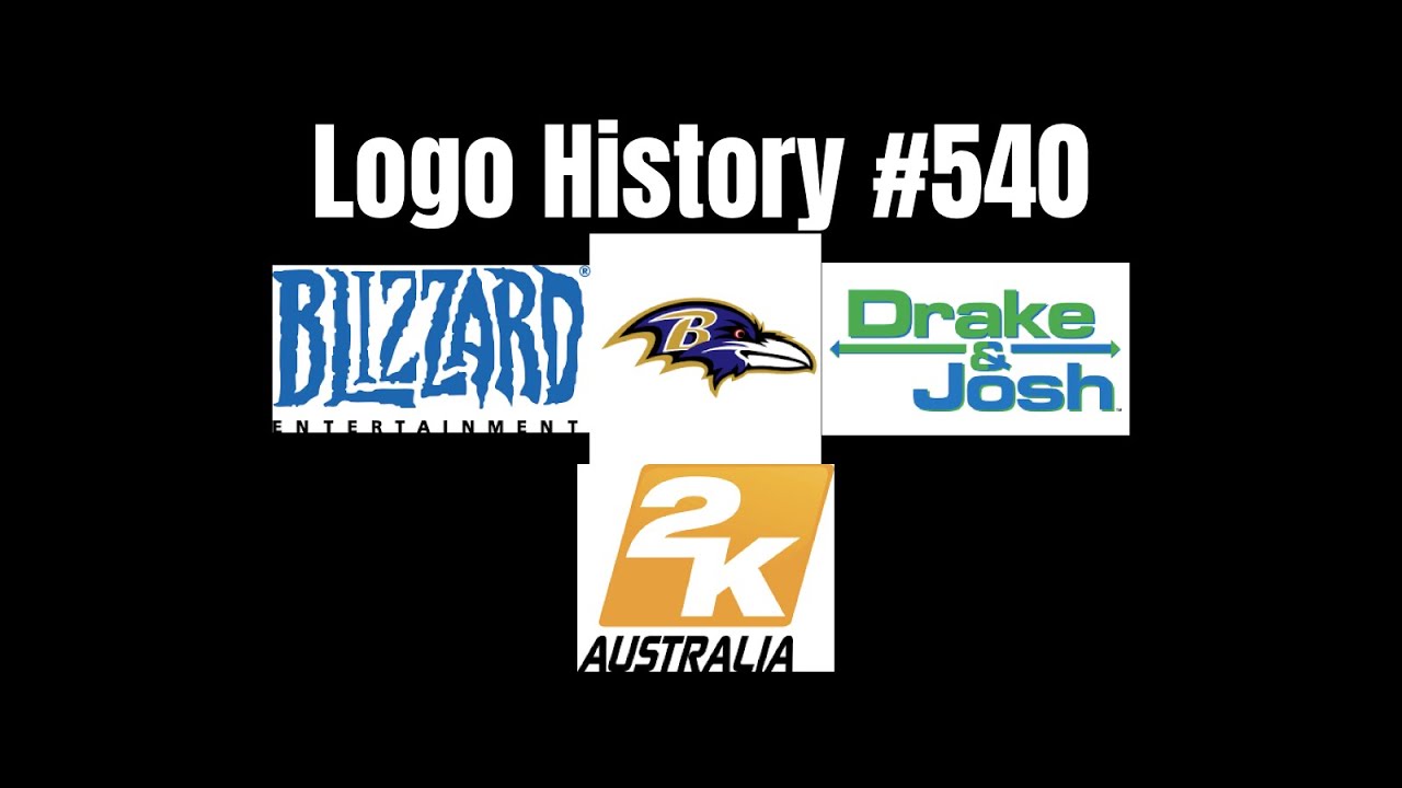 Logo History #540: Blizzard Entertainment/Baltimore Ravens/Drake & Josh/2K Australia