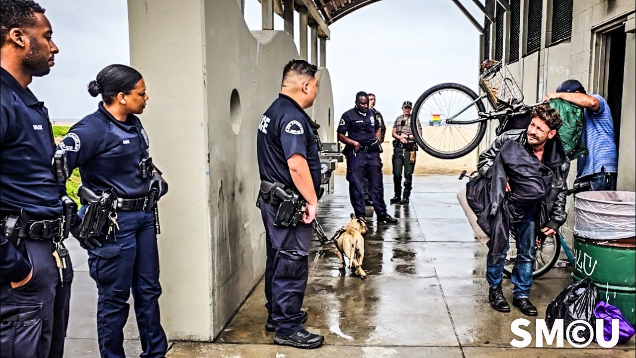 Venice Beach Cleanup: Multi-Agency Task Force Targets Homeless Encampments in Restrooms