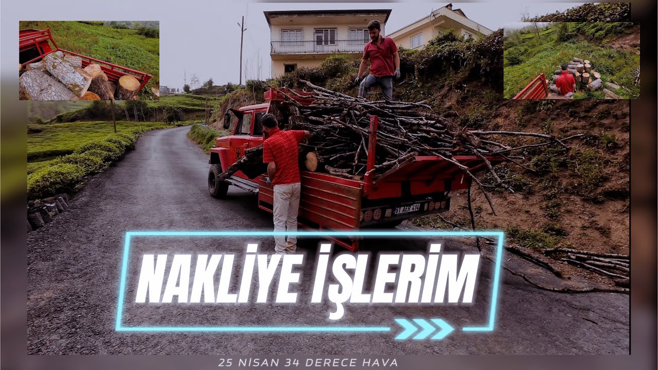 25 NİSAN 34 DERECE HAVA - NAKLİYE İŞLERİM