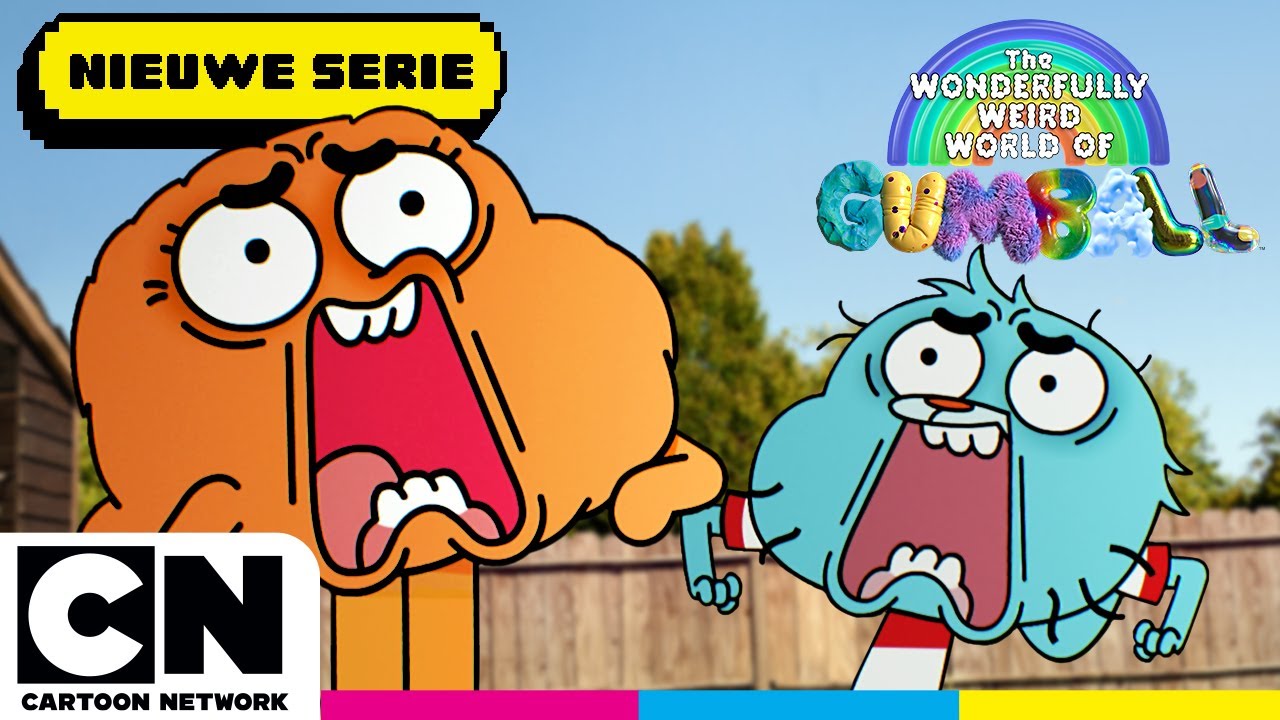 🚨GELEKTE TEASER🚨 De onwaarschijnlijk waanzinnige wereld van Gumball. NIEUWE SERIE @CartoonNetworkBEN