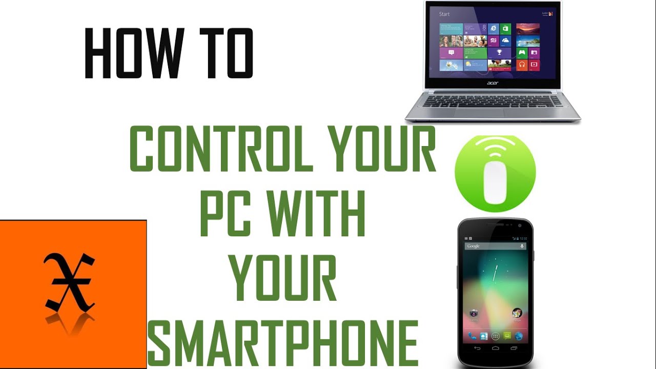 How To Control Your Pc With Your Smartphone(ios,windows,android)