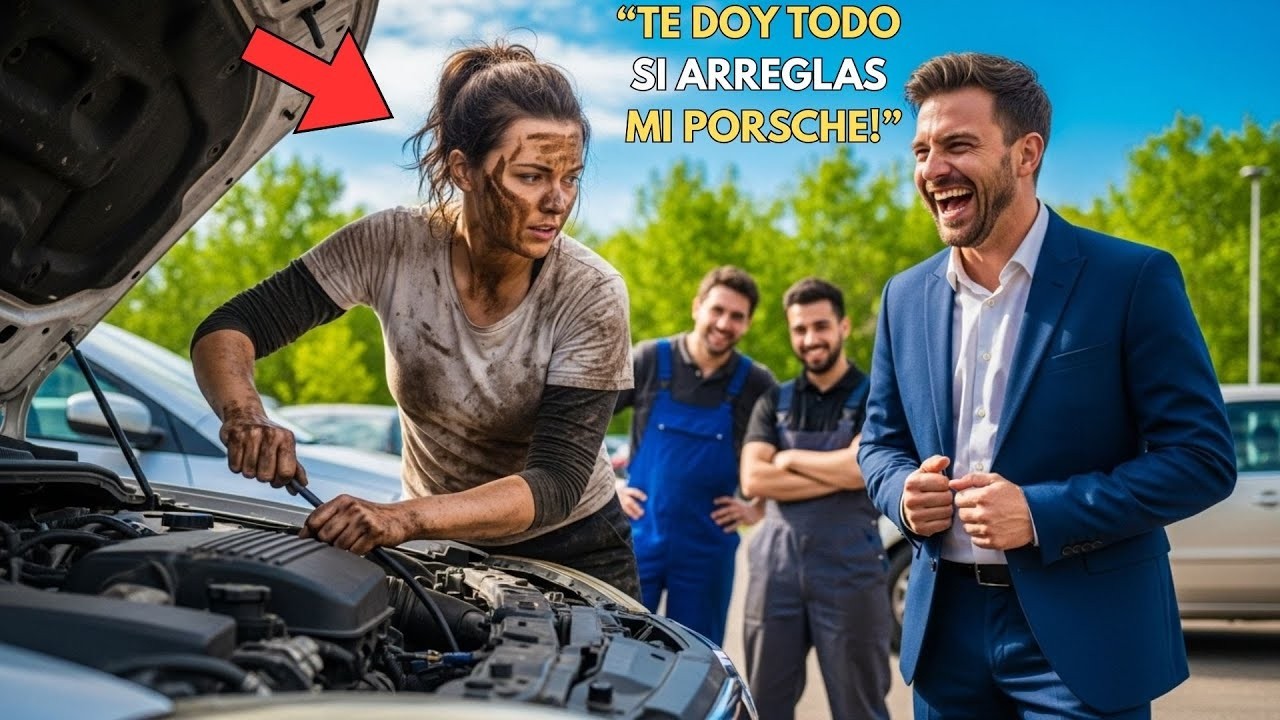 TE DOY TODO SI ARREGLAS ESTO   SE BURLARON DE ELLA POR SER MUJER, HASTA QUE HIZO ALGO AL MILLONAR
