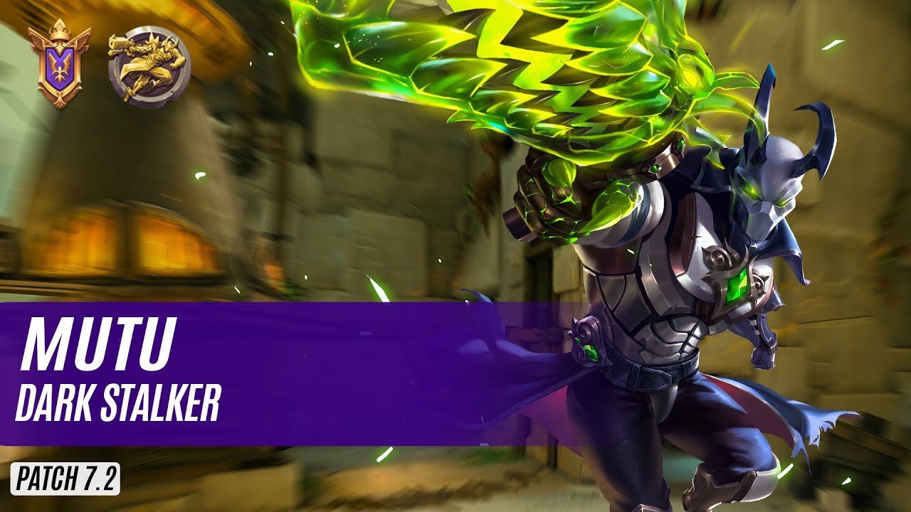 Mutu ANDROXUS PALADINS COMPETITIVE (PRO PLAYER) DARK STALKER