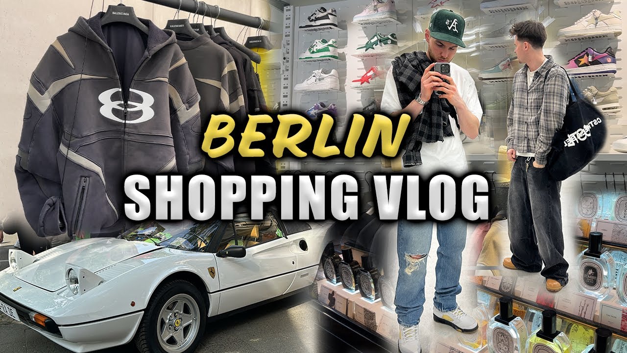 KRASSE BALENCIAGA JACKE 🥵💸 BERLIN SHOPPING VLOG