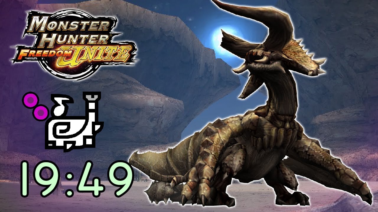 MHFU | Demon King Diablos 19:49 Hunting Horn Solo