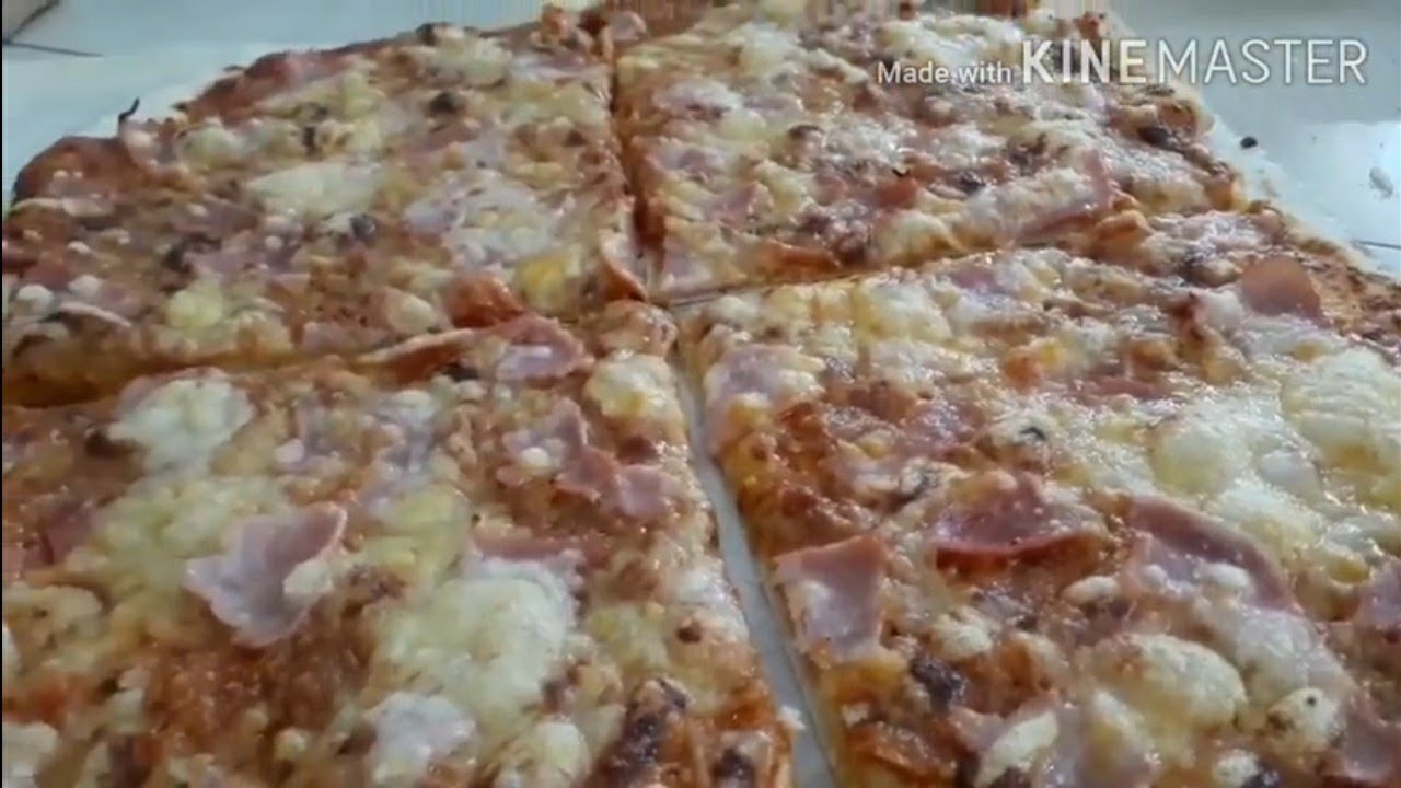 Pizza au jambon... facile !