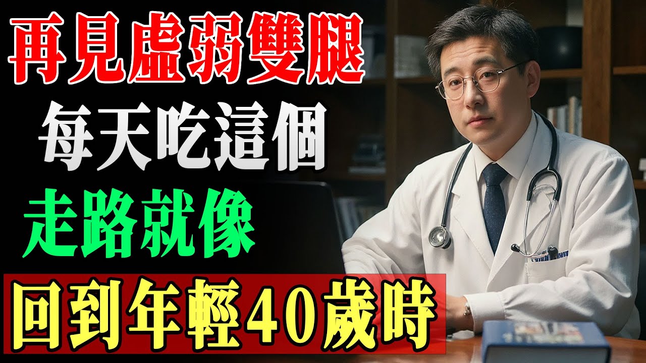 高齡長者，想要90歲腿還很有力？每天吃「這個」，醫生都驚訝：便宜得不可思議，卻是長壽老人的「秘密武器」！