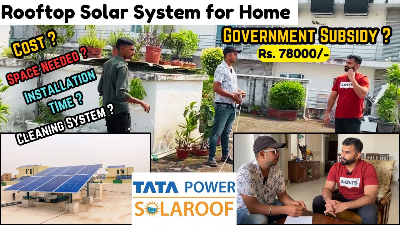 Solar System for Home | On-Grid Solar System | Price, Subsidy | Vlog 187 | For A Change