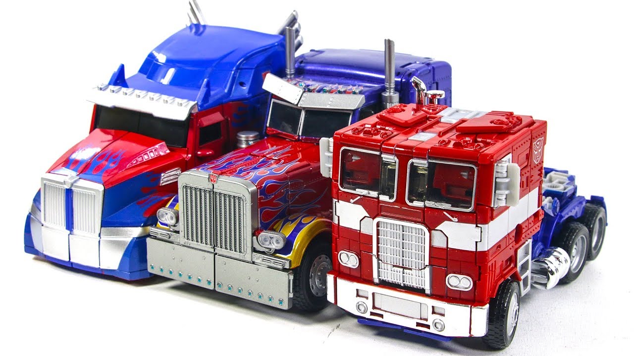 Transformers Movie Masterpiece Khight Evasion Optimus Prime 3 Truck Vehicles Car Robot Toys