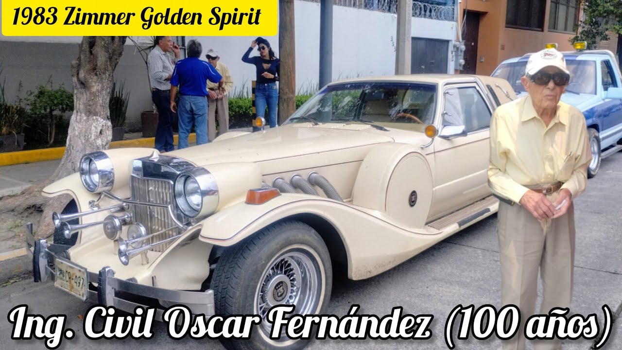 1983 Zimmer Golden Spirit. Ing. Civil Óscar Fernández. Creador del Autódromo Hermanos Rodríguez.