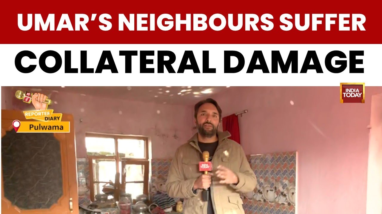Pulwama Bomber's House Demolished, Neighbours Suffer Collateral Damage in Punitive Blast