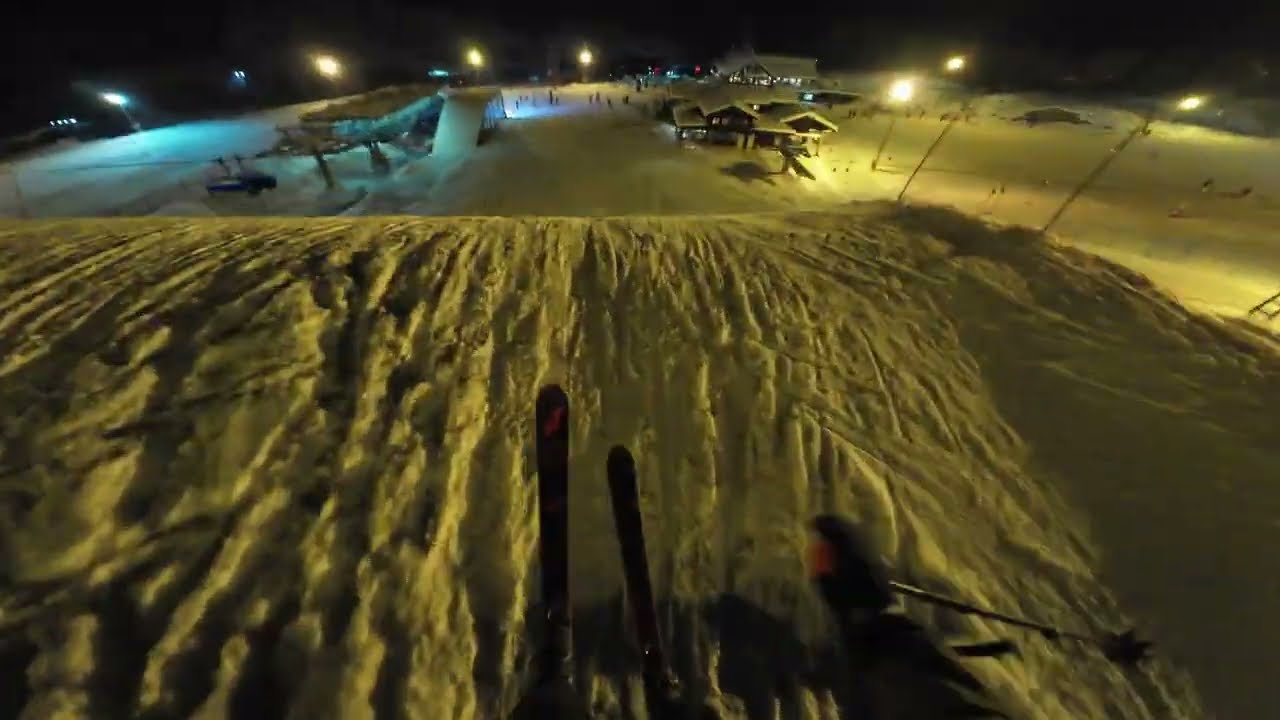 Chasing pow and rails at Kongsberg Skisenter