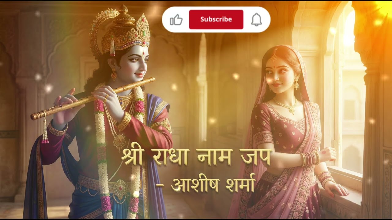 Radha Naam Jap 1 Hour | Radhe Radhe Chanting for Peace, Focus & Divine Love