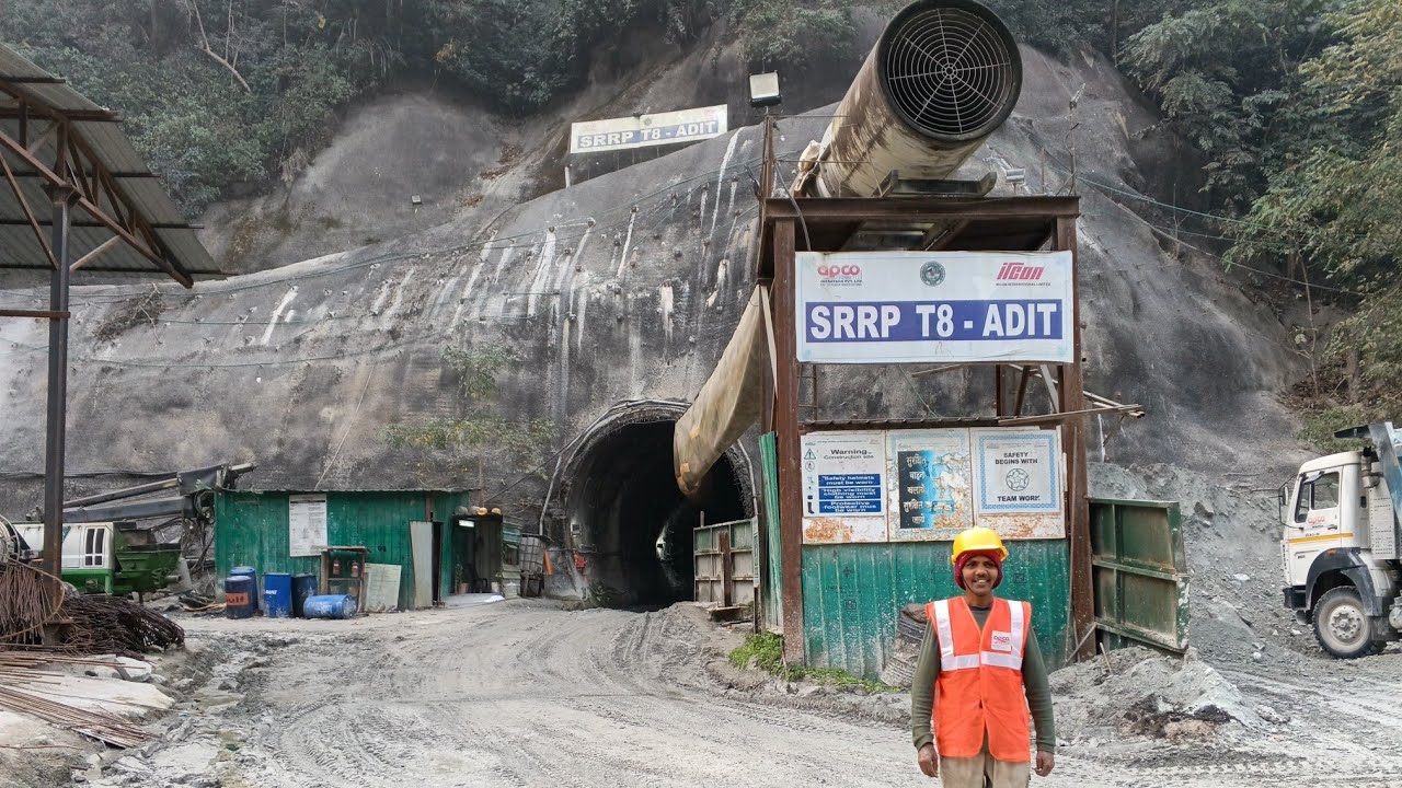 Sivok Rangpo Rail Projact Tunnal Under Vlog