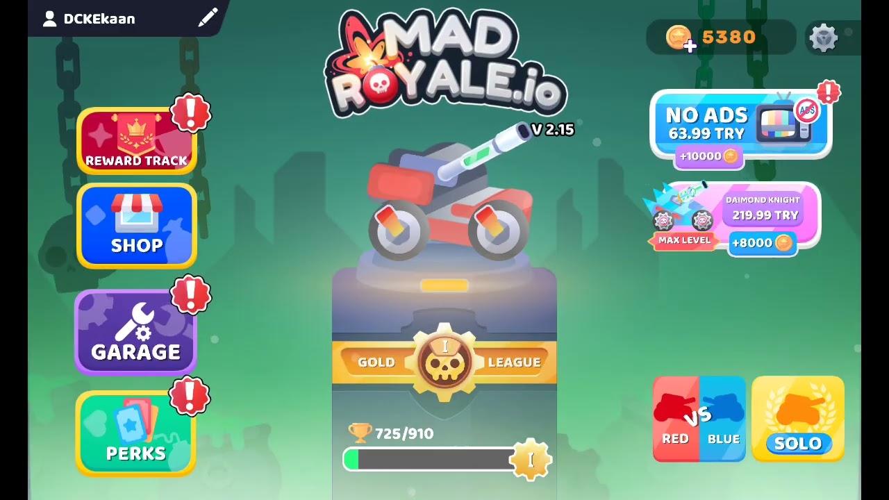Mad royale io tüm füzeleri açtım