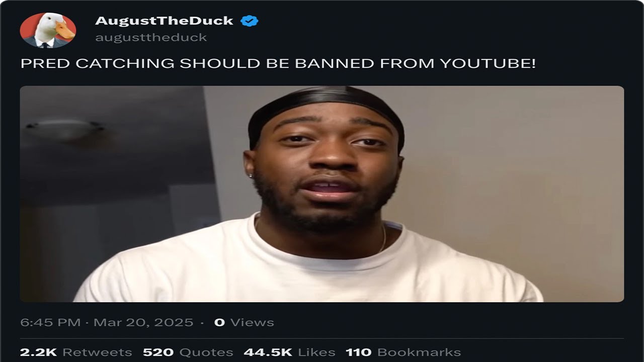 Youtuber Tries To CANCEL Me For Doing Pred Catches!