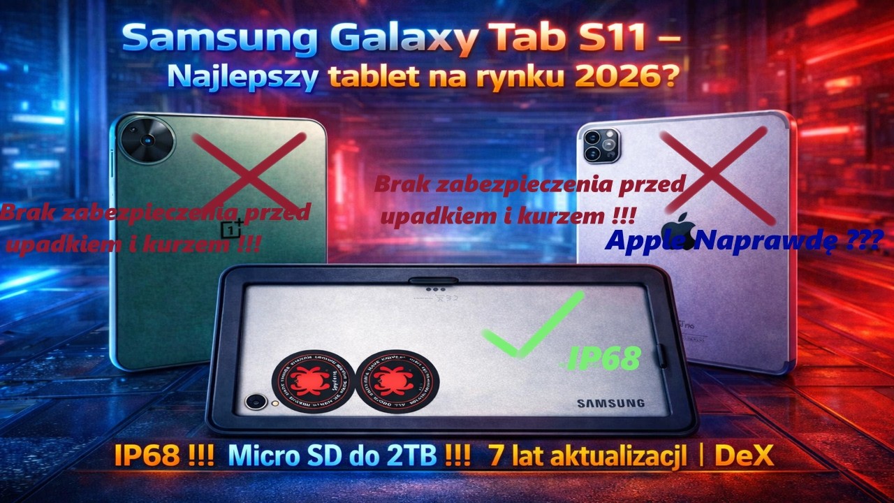 Świetny, szybki, wydajny i najlepszy tablet Samsung Galaxy Tab S11 po 6 miesiącach, por&oacute;wnanie 2026