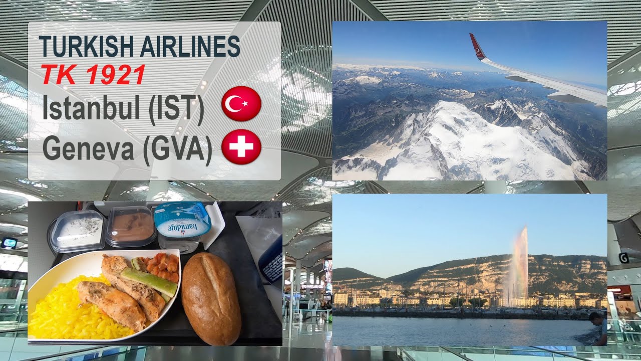 Flight from Istanbul to Geneva in the best economy class in Europe? - trip report