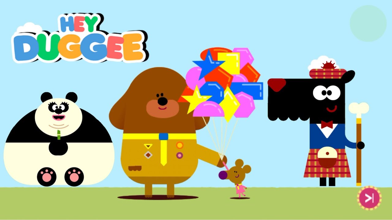 Hey Duggee Party Time | CBeebies Go Explore | Learn Shapes