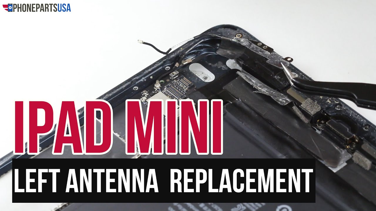 iPad Mini WiFi & Bluetooth Left Antenna Replacement Video Guide