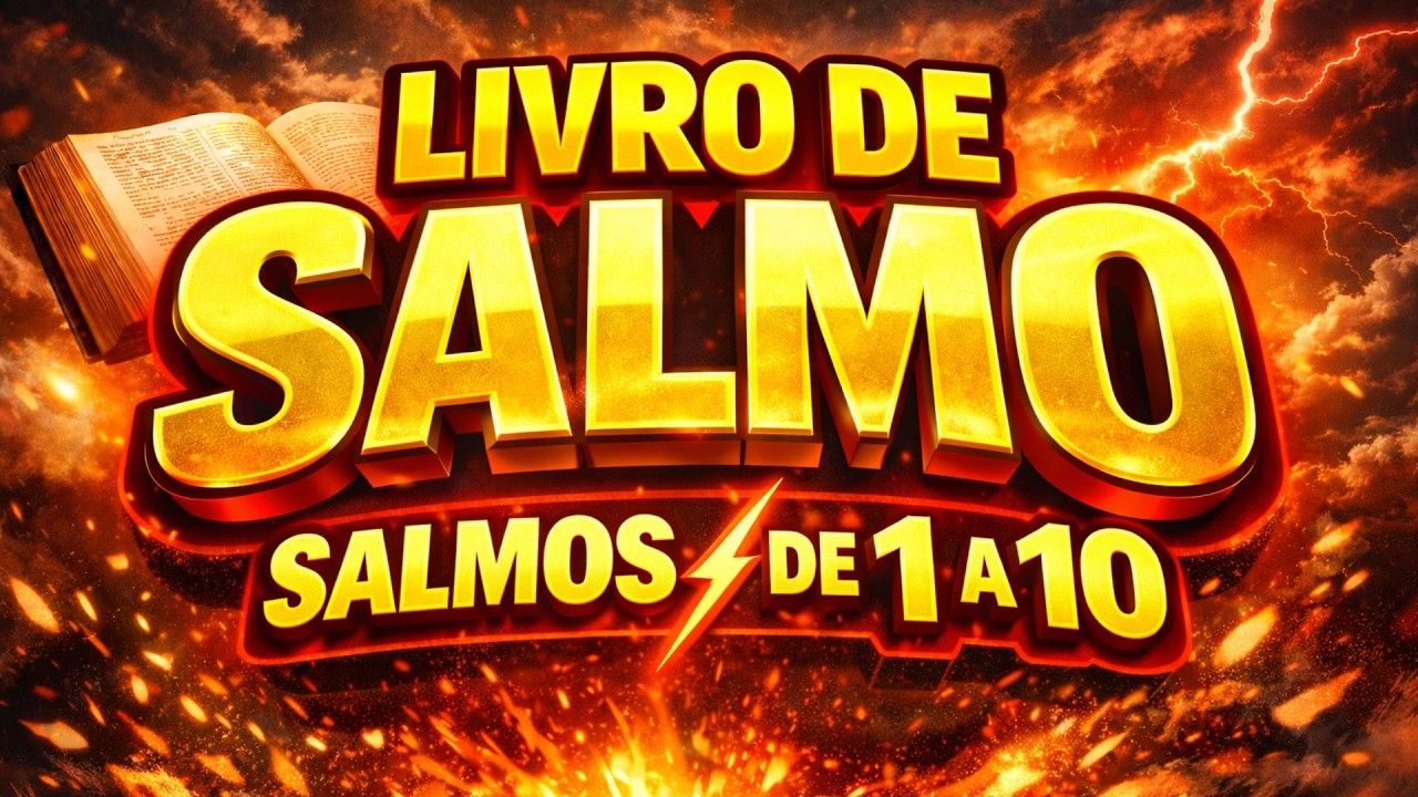 SALMOS 1 a 10 – Comece o Dia com a Palavra de Deus | Bíblia Falada e Oração