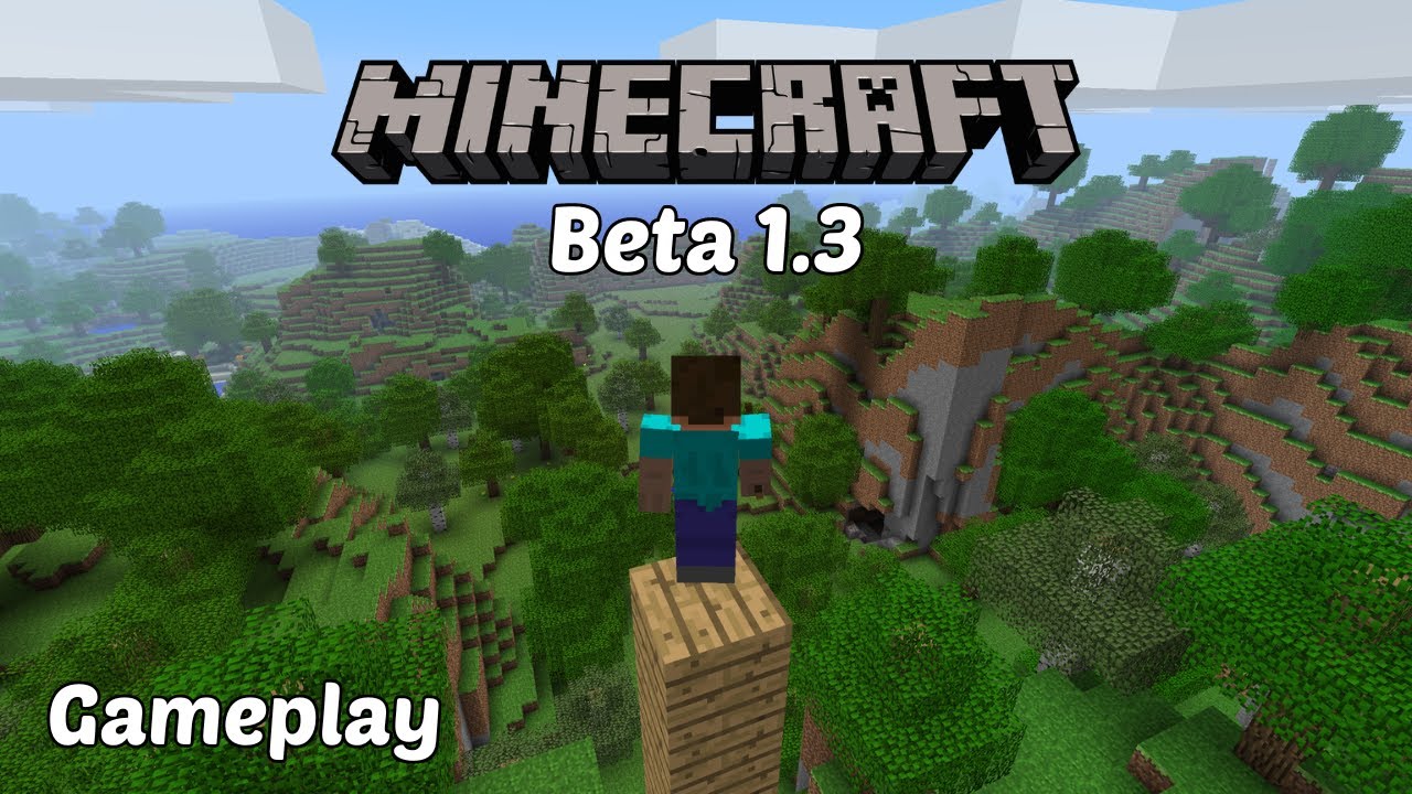 Minecraft Beta 1.3 (no commentary Gameplay) | nostalgia