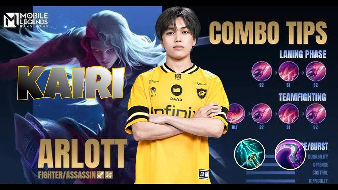 KAIRI ARLOTT 1 VS 5 | FULL SQ ONIC | MOBILE LEGENDS | ‪@KairiPlay‬