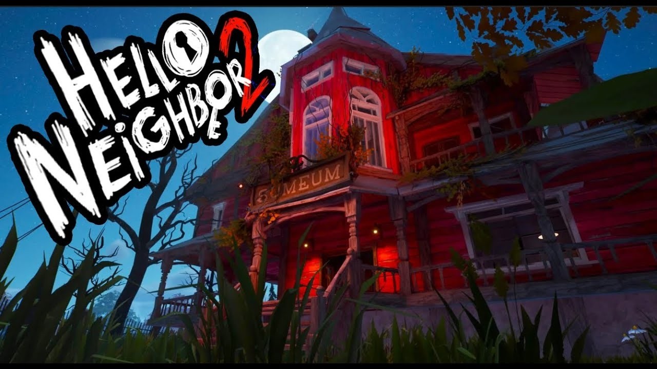 Прохожу дом соседа точнее музей соседа в игре Hello Neighbor 2